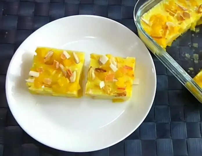 Pudding aux ananas