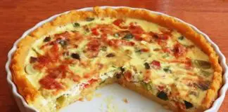 Quiche poireaux et tomates au thermomix
