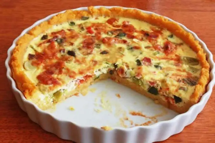 Quiche poireaux et tomates au thermomix