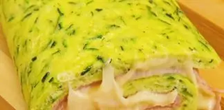 Roulé aux courgettes et jambon au thermomix