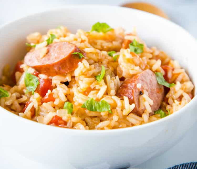 Saucisses au riz au cookeo