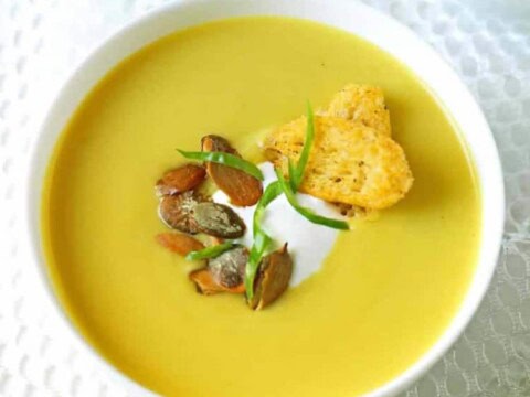 Soupe de potiron et céleri au cookeo
