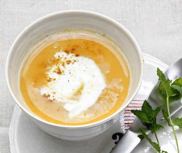 Soupe lentilles corail au thermomix