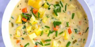 Soupe pommes de terre et carottes