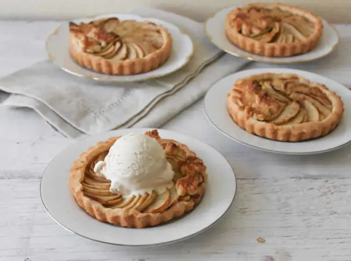 Tartelettes pomme à la cannelle