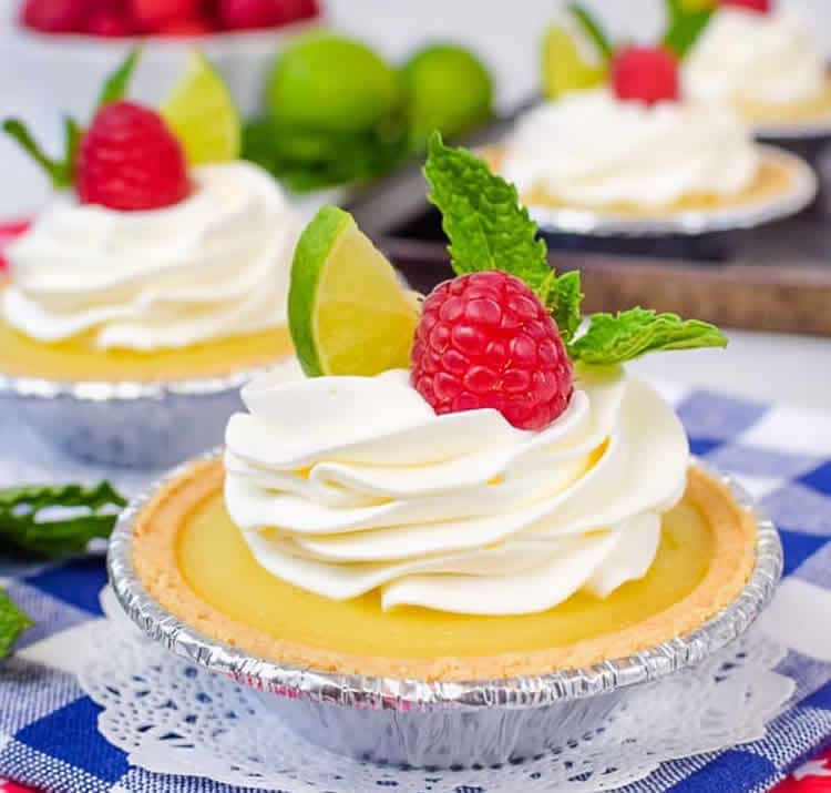 Tartes citron sans cuisson au thermomix