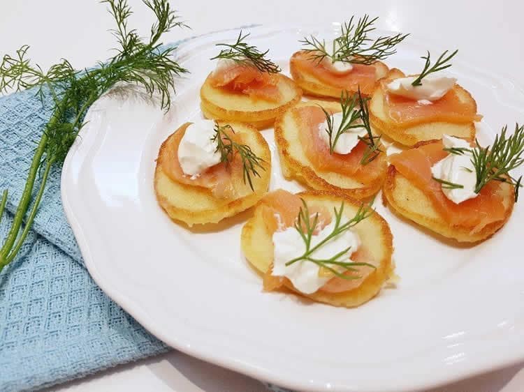 Blinis russes - apéro au thermomix