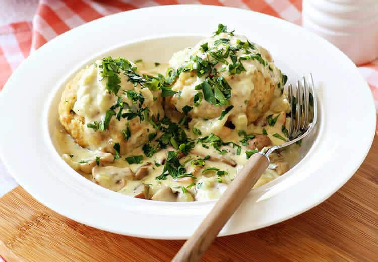 Boulettes de pain à la crème au thermomix