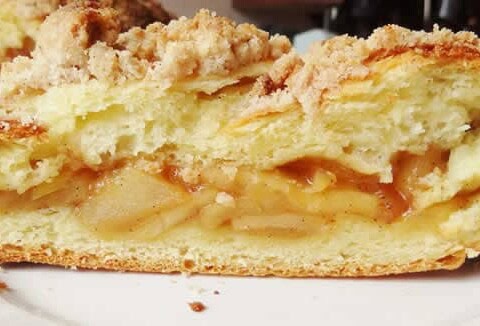 Brioche aux pommes au thermomix