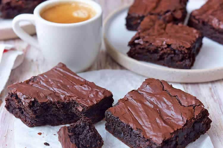 Brownie au chocolat avec ganache au thermomix