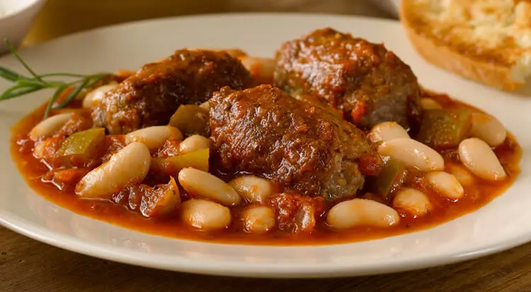 Cassoulet et saucisses de toulouse au cookeo