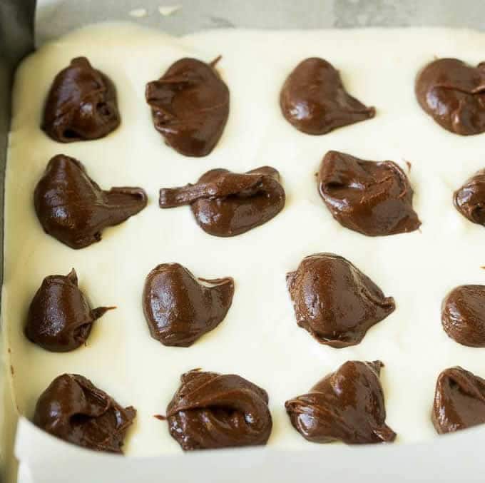 Cheesecake marbré au chocolat au thermomix 1