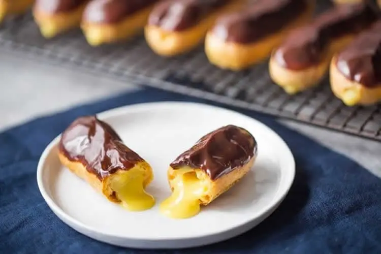 Eclairs au chocolat et crème au thermomix