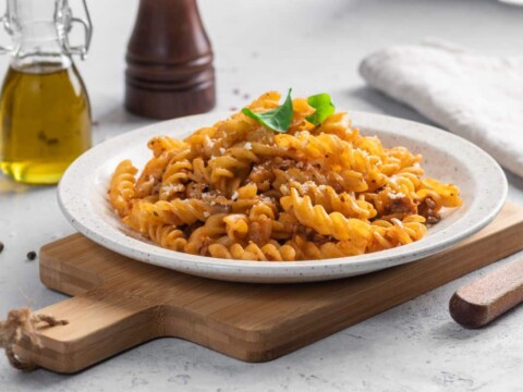 Fusilli à la viande hachée au thermomix