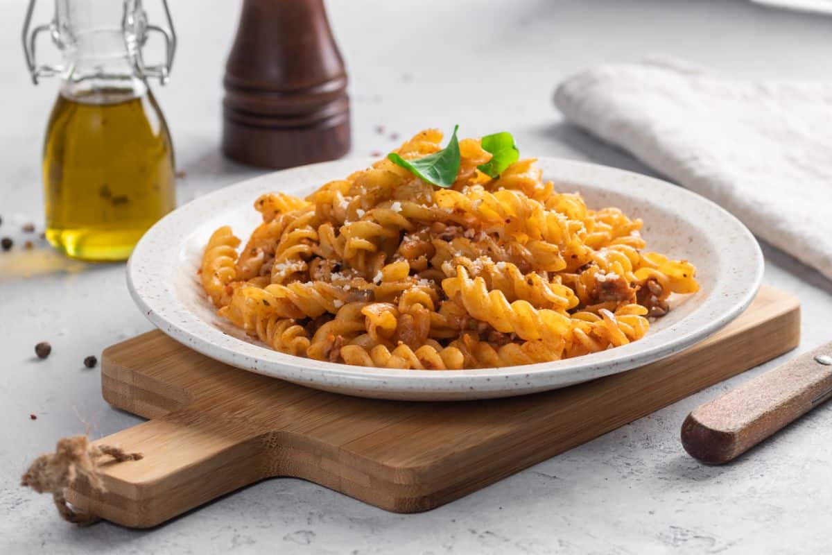 Fusilli à la viande hachée au thermomix