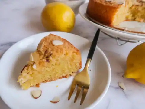 gâteau au citron et aux amandes au Thermomix