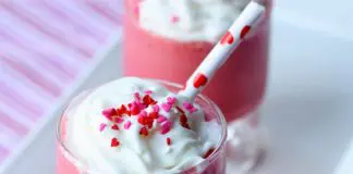 Milkshake Saint-Valentin au thermomix