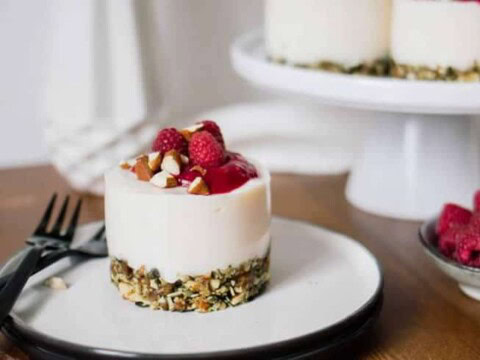 Mini cheesecakes sans cuisson au thermomix