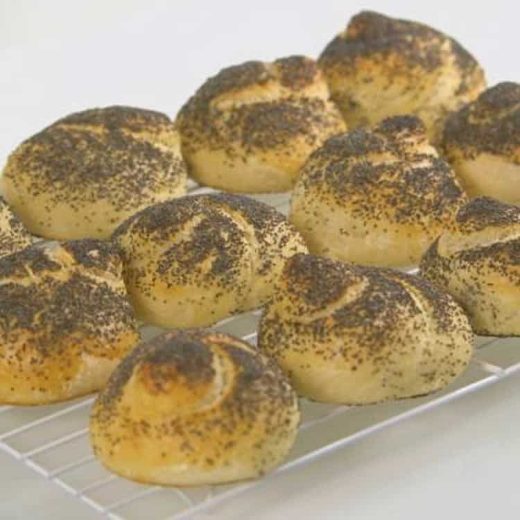 Petits pains au pavot au thermomix