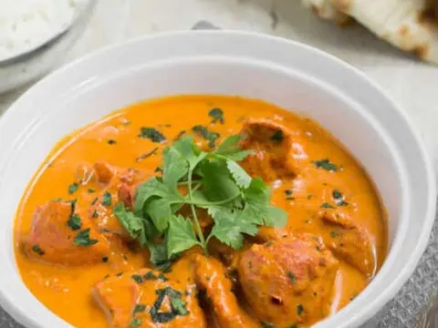 Poulet au curry et mangue au thermomix
