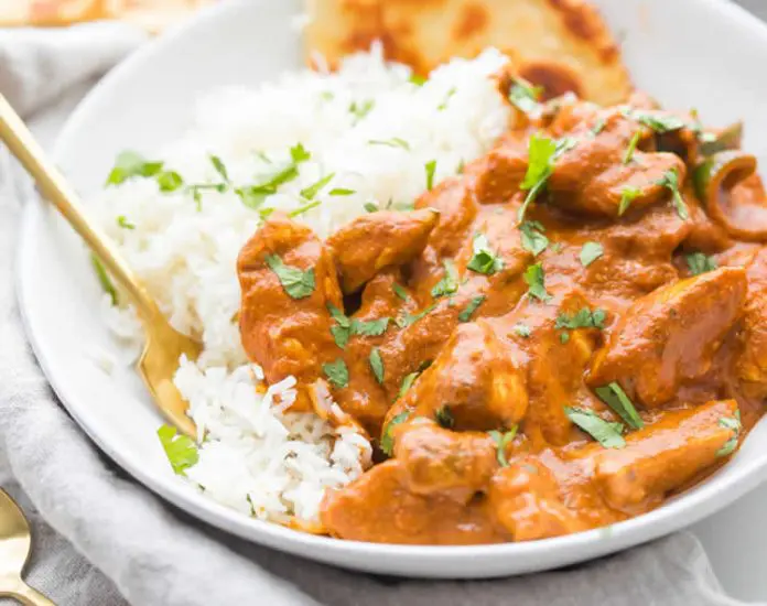 Poulet tikka masala au thermomix