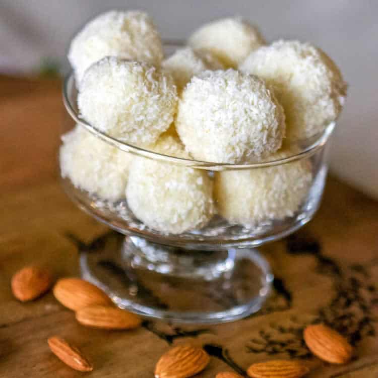 Raffaello fait maison au thermomix