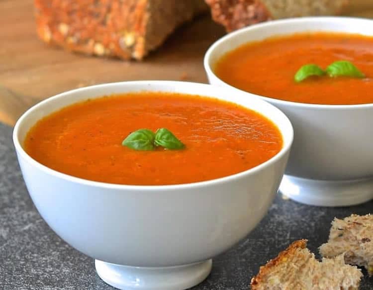 Soupe de tomate crémeuse au thermomix