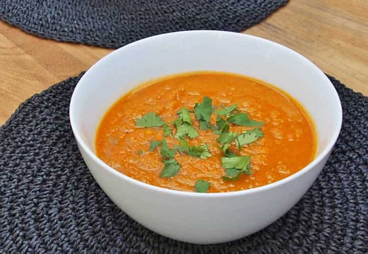 Soupe turque de lentilles au thermomix