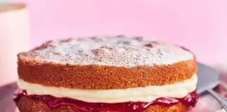 Victoria sponge cake au thermomix