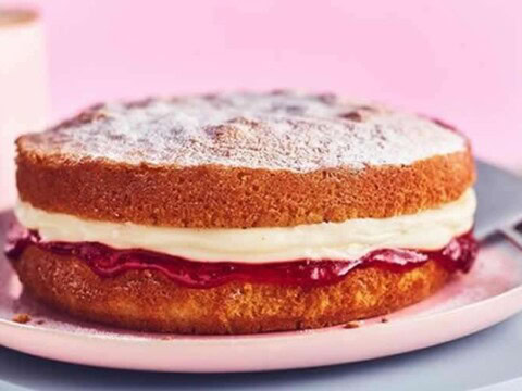 Victoria sponge cake au thermomix