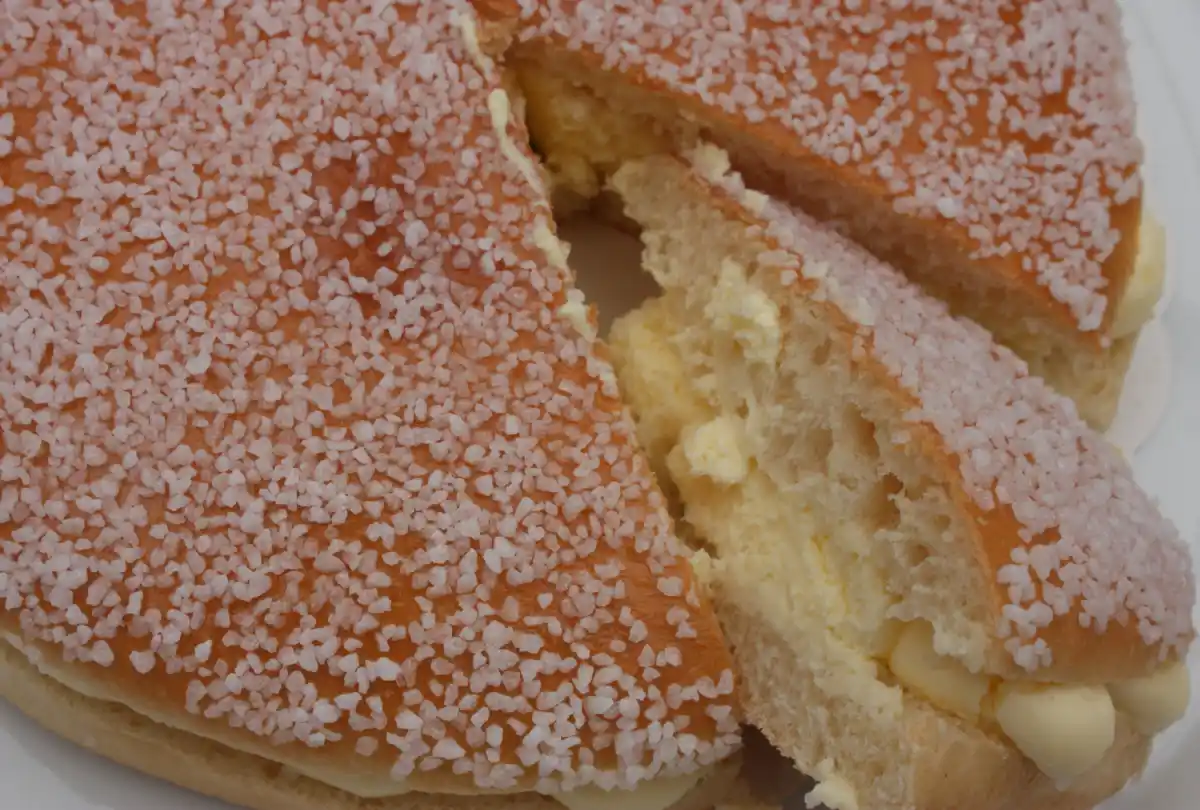 brioche fourrée a la crème au thermomix