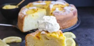 Cake à la crème au citron