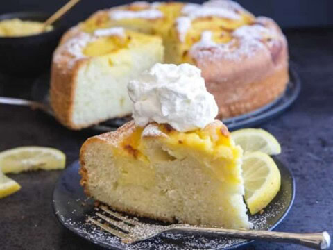 Cake à la crème au citron