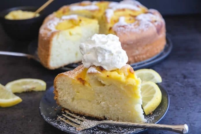 Cake à la crème au citron
