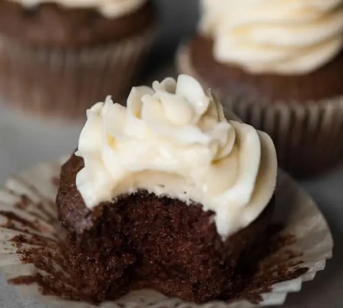 Cupcakes au chocolat et café