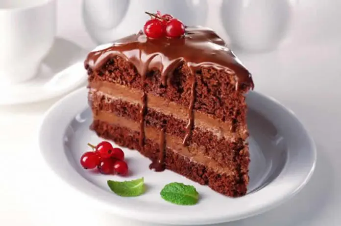 Gâteau au chocolat à la crème