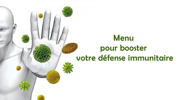 Menu pour booster votre défense immunitaire