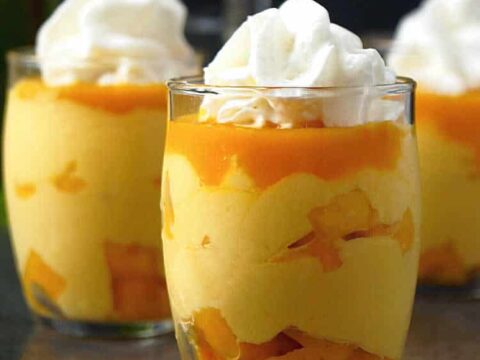 Mousse mangue dessert au thermomix