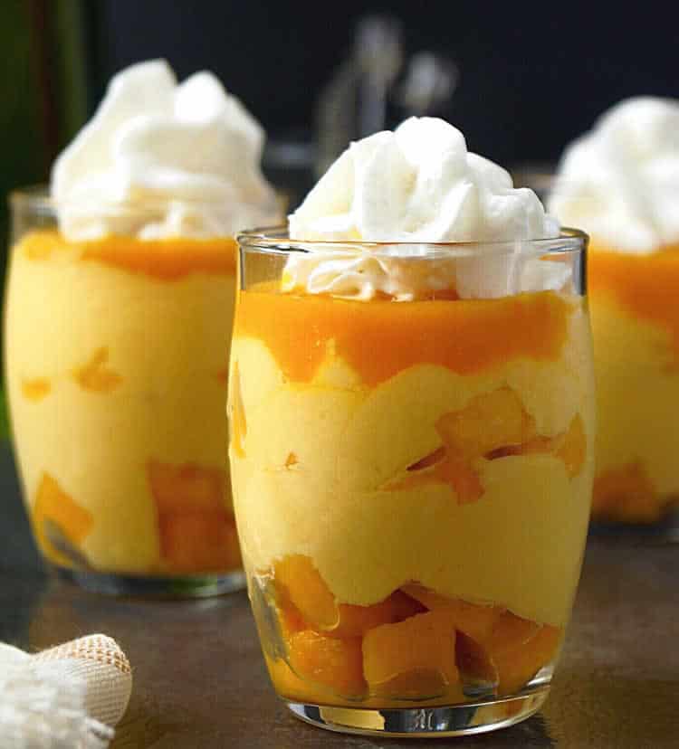 Mousse mangue dessert au thermomix