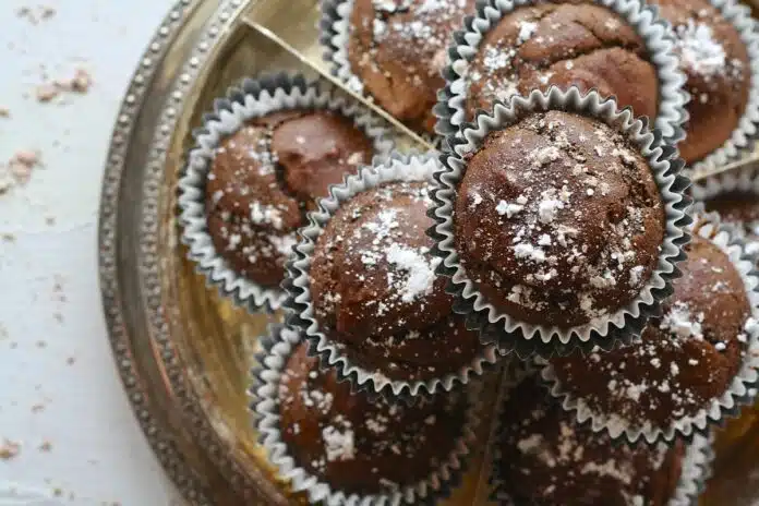 Muffin chocolat sans beurre