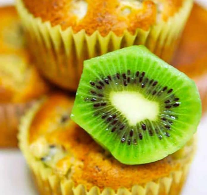 Muffins au kiwi