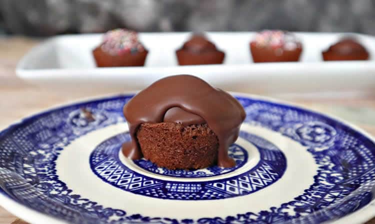 Muffins chocolat glaçage au thermomix