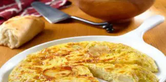 Omelette aux pommes de terre