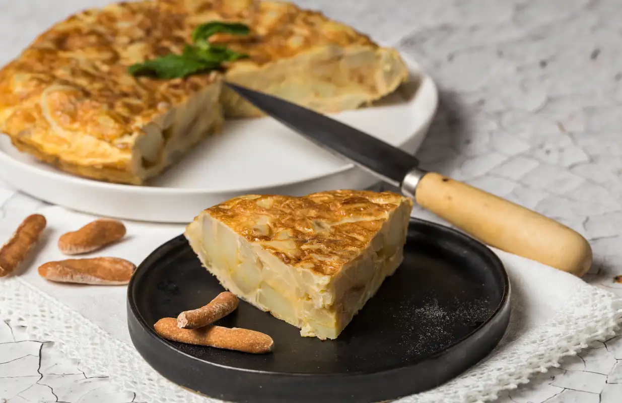 omelette aux pommes de terre