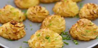 Purée de pommes de terre meringuée
