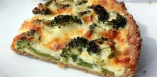 Quiche brocoli à la crème fraîche