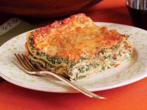 Recette lasagnes aux épinards au thermomix