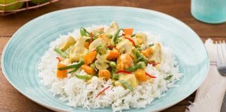 Riz aux légumes et curry au thermomix