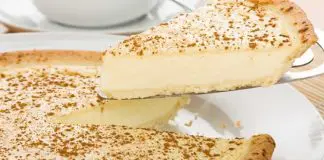 Tarte au lait concentré et yaourt