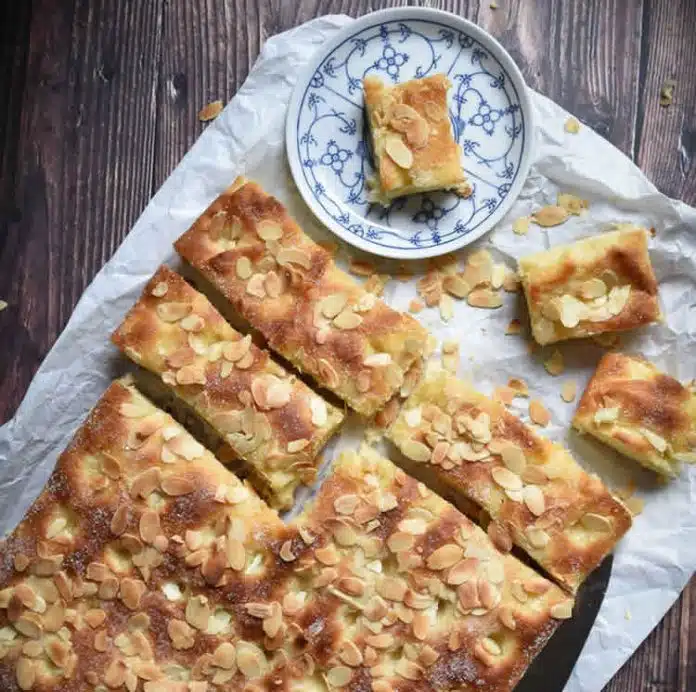 Tarte aux amandes effilées au thermomix